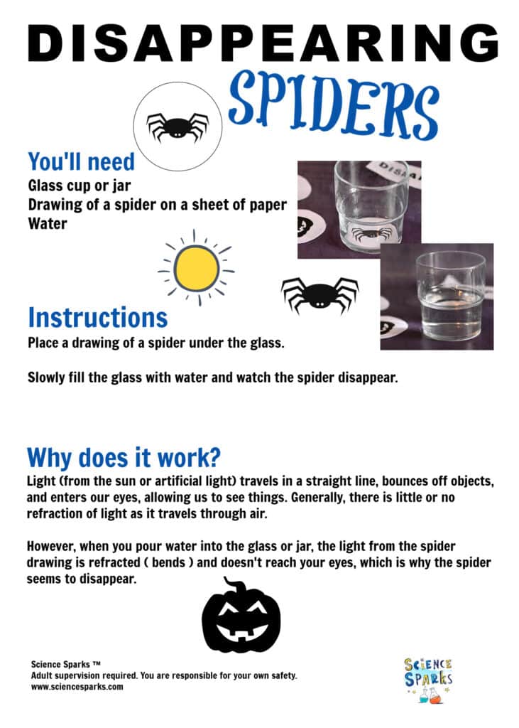 Refraction demonstration instructions