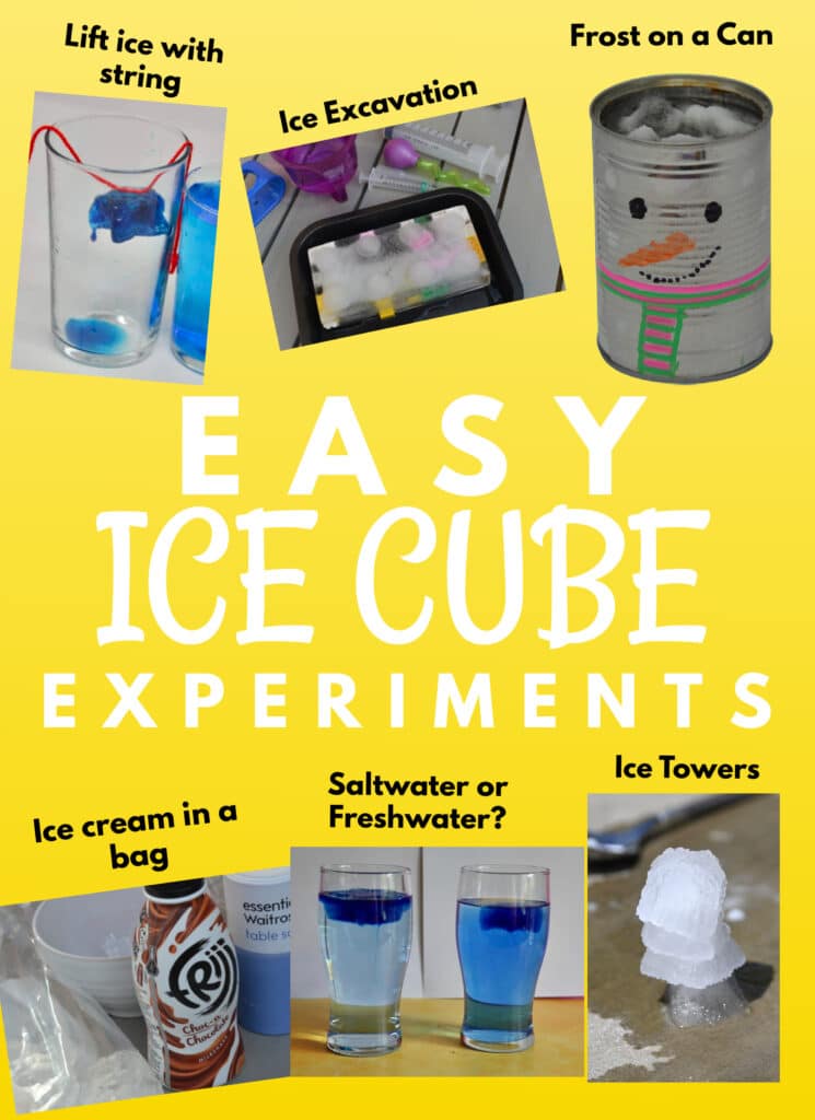 ice cube experiment ideas