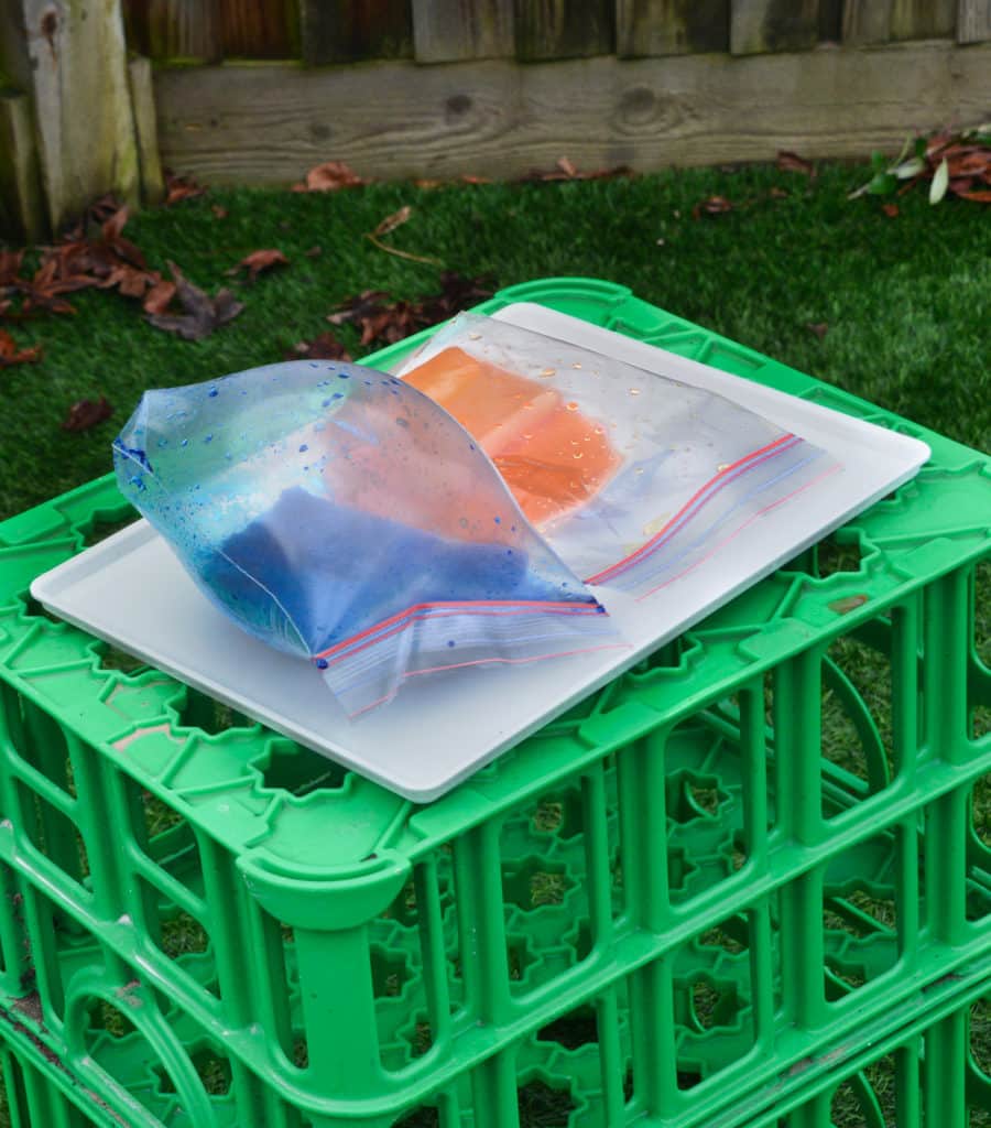 exploding sandwich bag - science experiment for kids