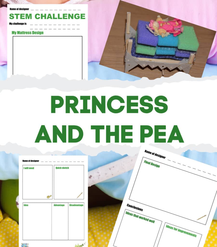 Princess and the Pea STEM Challenge