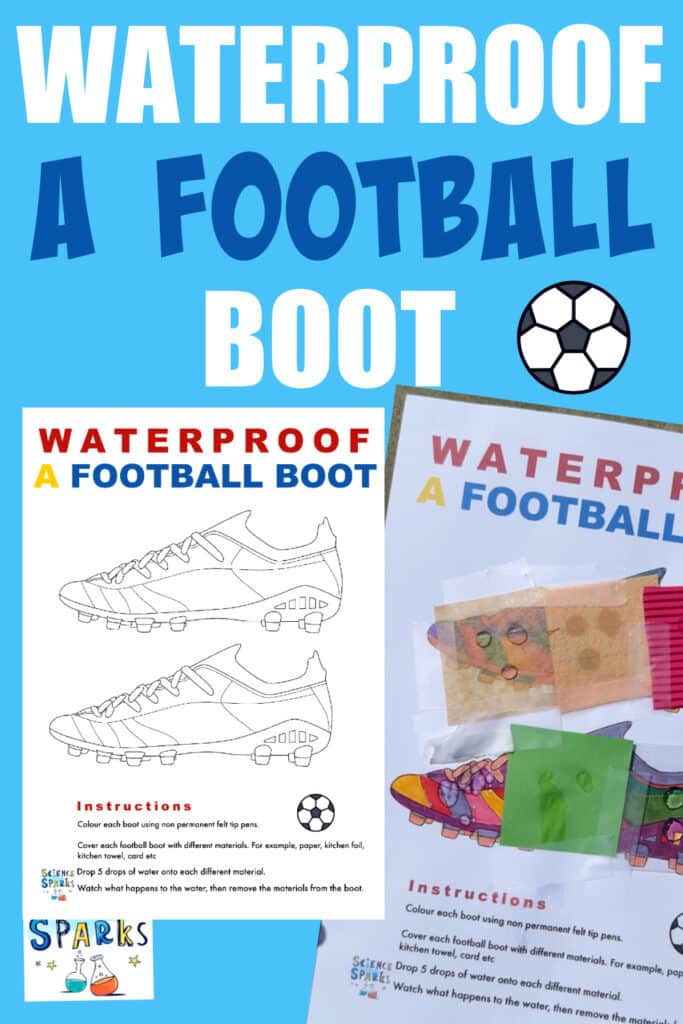 waterproof a football boot